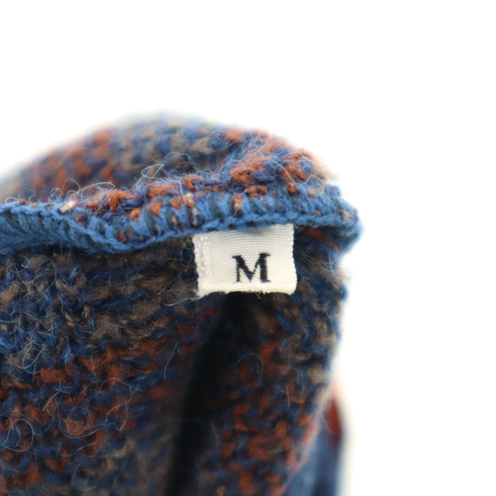 YVES SAINT LAURENT イヴサンローラン 90s オールド Vネック ニットベスト M ネイビー メンズ