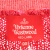 未使用 ヴィヴィアンウエストウッドレッドレーベル 日本製 長袖 ニット 0 0 レッド系 Vivienne Westwood RED LABEL レディース