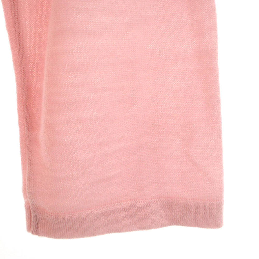 GIVENCHY ジバンシィ 90s 日本製 オールド 7分袖 ハイネック ニット M ピンク レディース