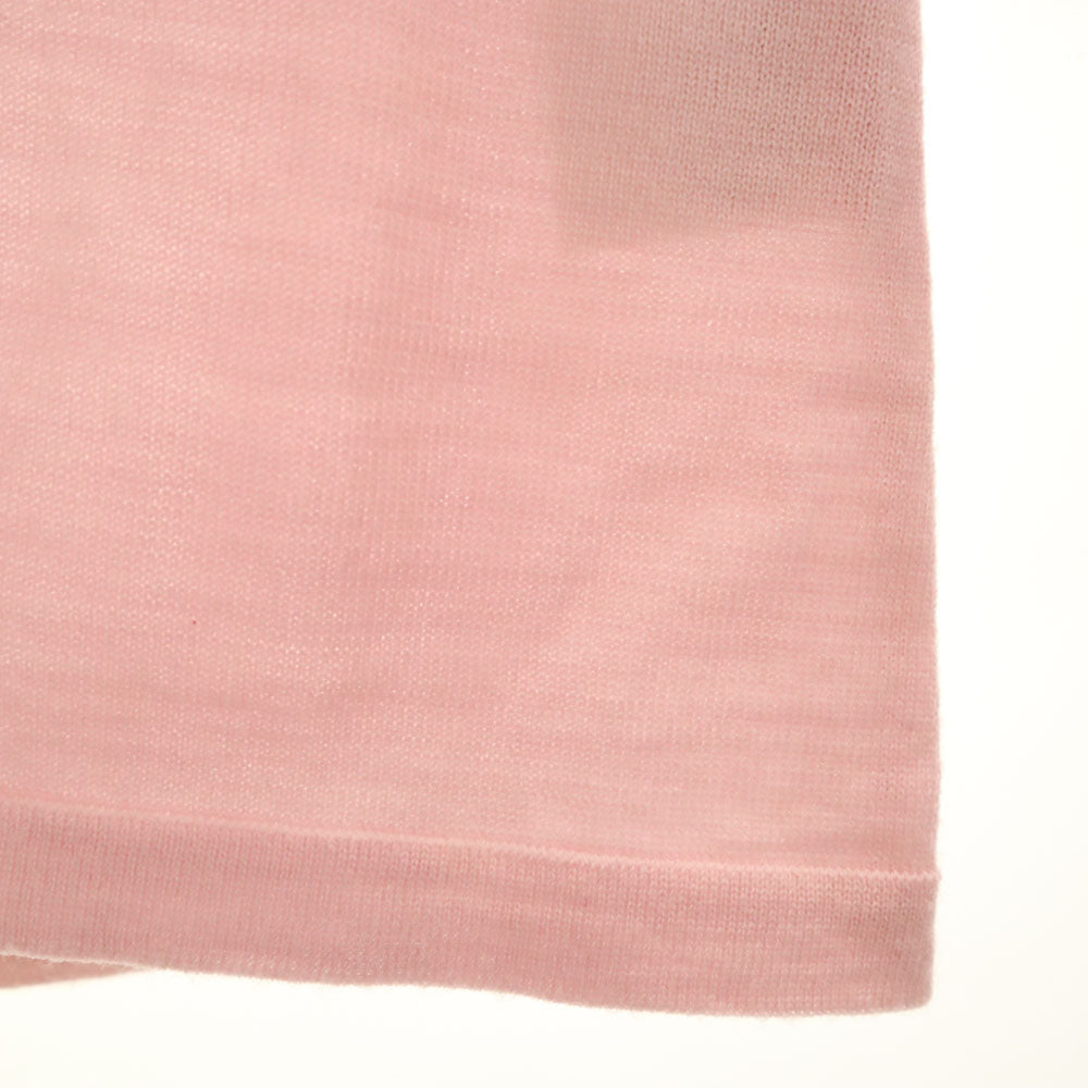 GIVENCHY ジバンシィ 90s 日本製 オールド 7分袖 ハイネック ニット M ピンク レディース