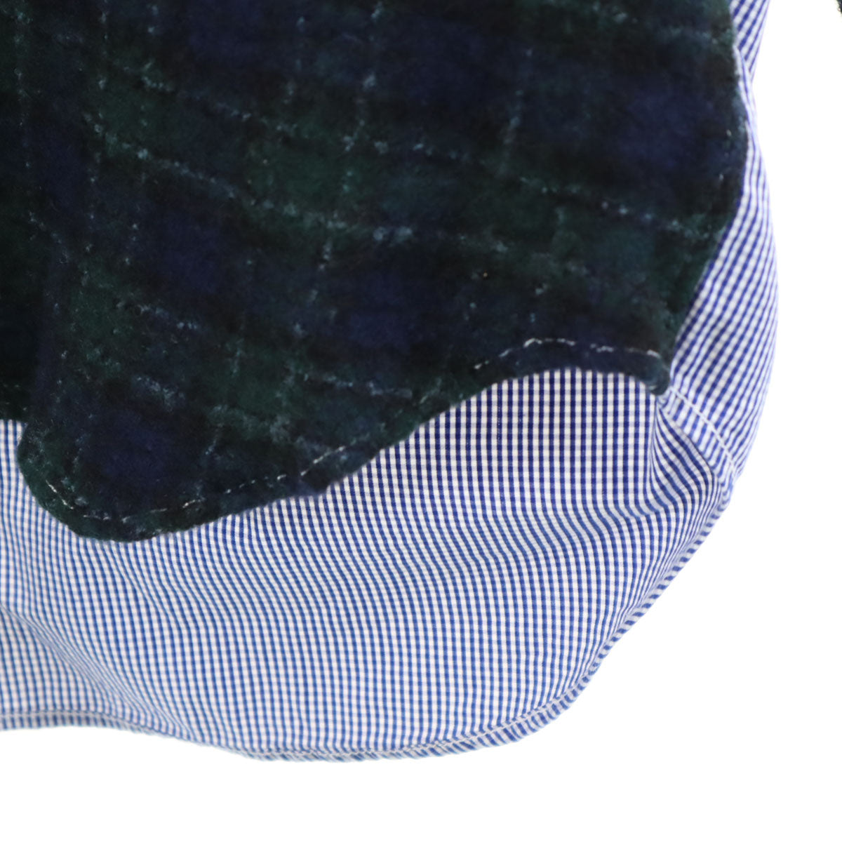 COMME des GARCONS HOMME コムデギャルソンオム 2018年 チェック柄 長袖 ネルシャツ M ネイビー 他 HB-B040 メンズ