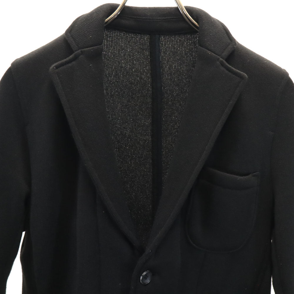 ビームスライツ ニット テーラードジャケット M ブラック BEAMS LIGHTS アンコン メンズ