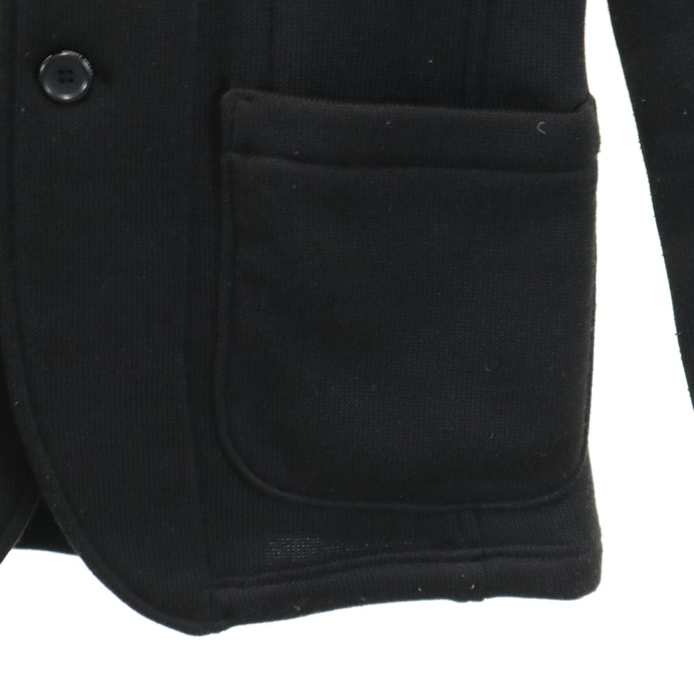 ビームスライツ ニット テーラードジャケット M ブラック BEAMS LIGHTS アンコン メンズ