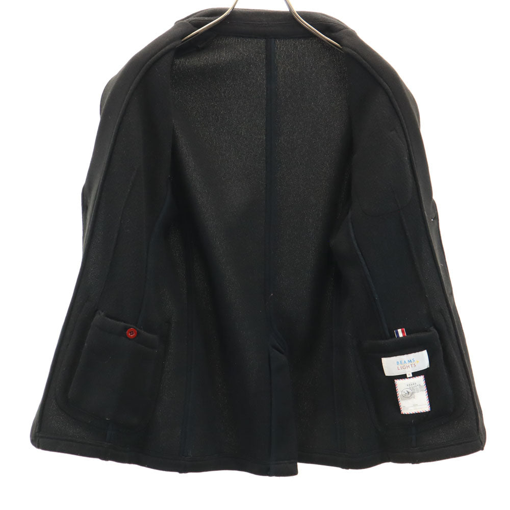 ビームスライツ ニット テーラードジャケット M ブラック BEAMS LIGHTS アンコン メンズ
