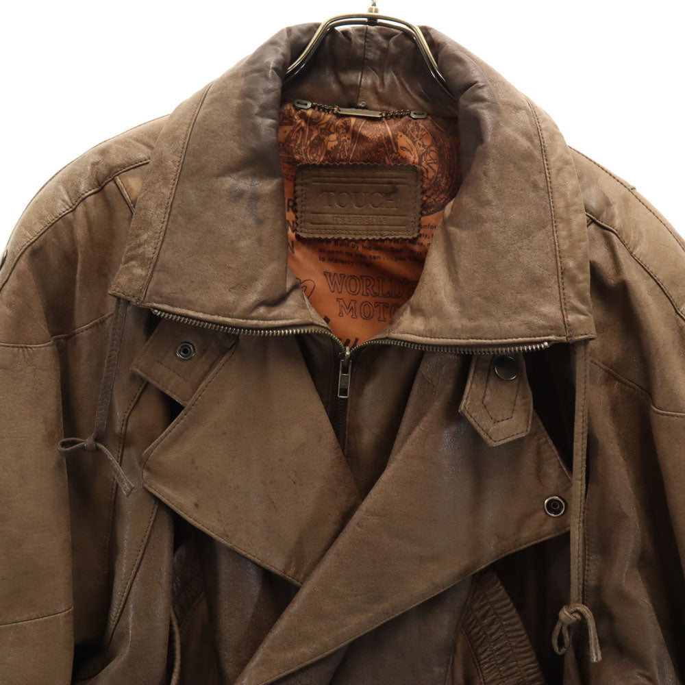 REST&RECREATION レザージャケット　ブラウン REST&RECREATION レザージャケット ブラウン FREAK'S STORE