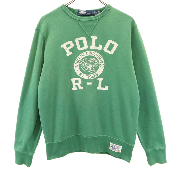 ポロバイラルフローレン 長袖 スウェット トレーナー XS グリーン Polo by Ralph Lauren メンズ