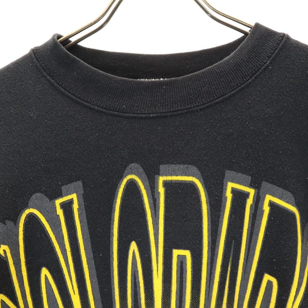 タルテックス 90s オールド コロラドバッファローズ 長袖 スウェット トレーナー XL 黒 TULTEX 裏起毛 メンズ