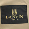 ランバン 70s 80s ヴィンテージ ウールブレンド チェック柄 テーラードジャケット R50-46 ベージュ系 LANVIN メンズ