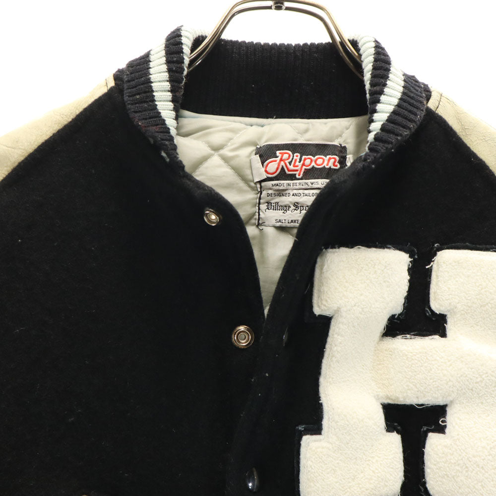 Ripon ドイツ製 ショート スタジャン 36 ブラック 他 ジャケット レディース