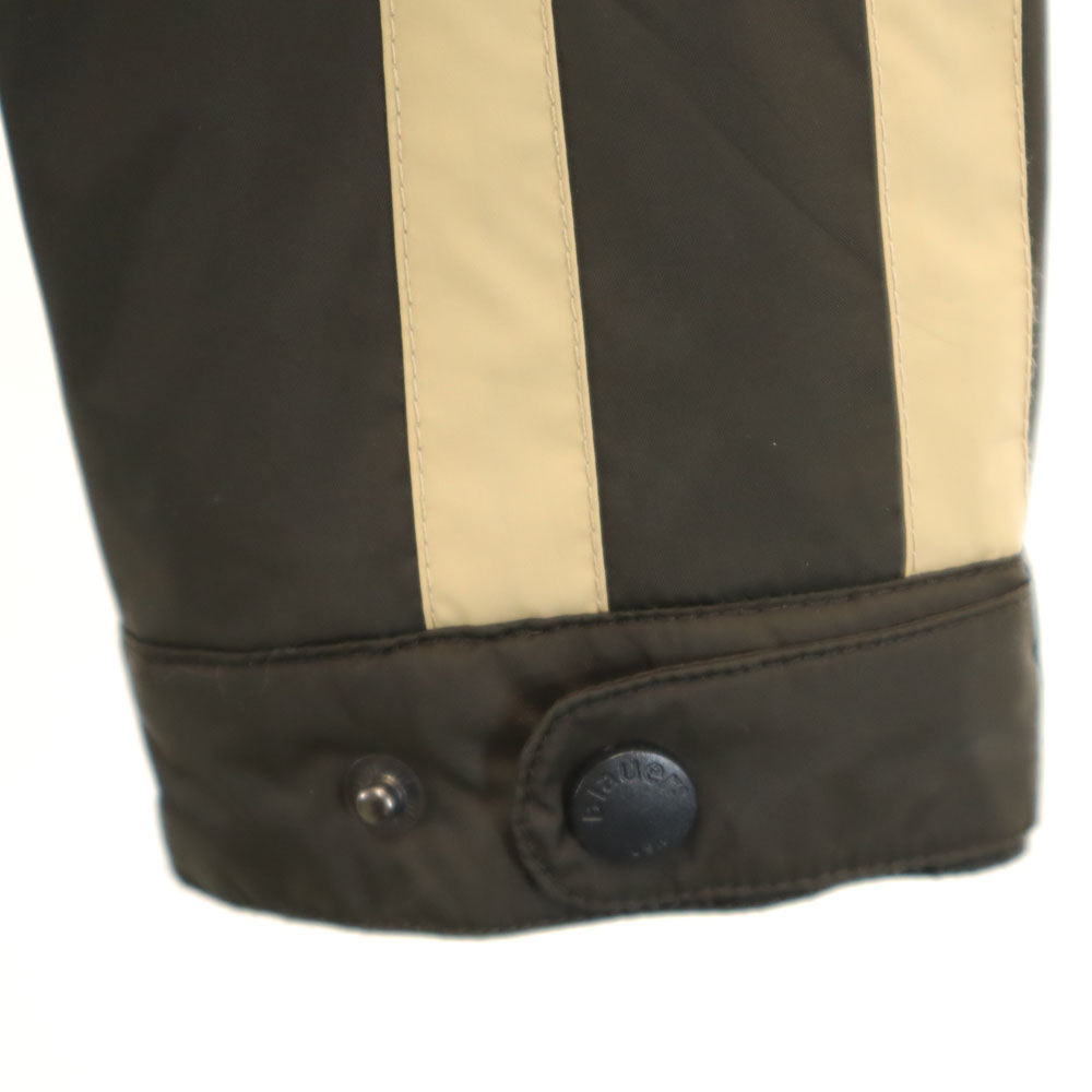 Blauer ブラウアー ツーリング ナイロンジャケット L ブラウン系 薄中綿入り メンズ