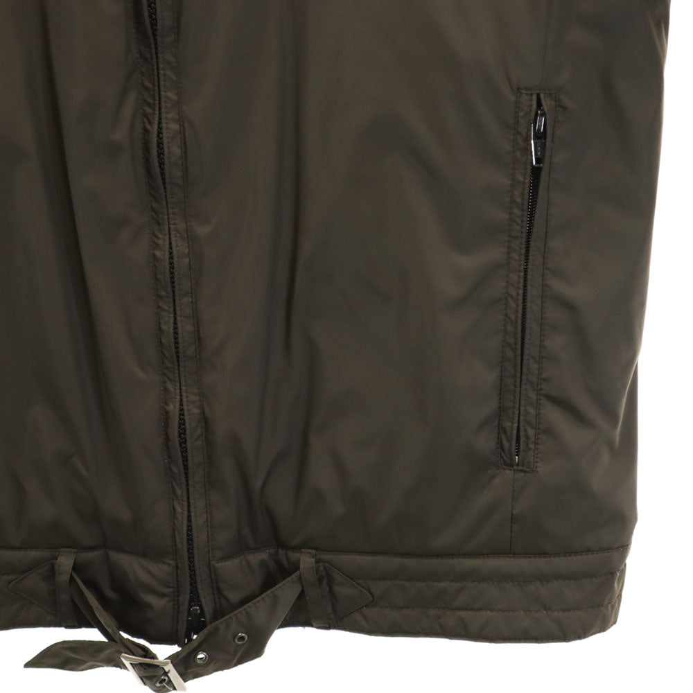 Blauer ブラウアー ツーリング ナイロンジャケット L ブラウン系 薄中綿入り メンズ