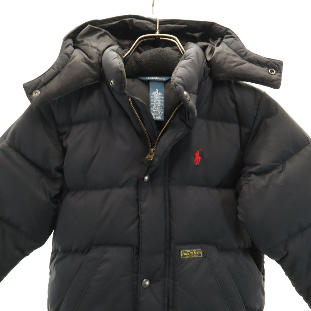 ポロバイラルフローレン ダウンジャケット 5 ブラック Polo by Ralph Lauren キッズ
