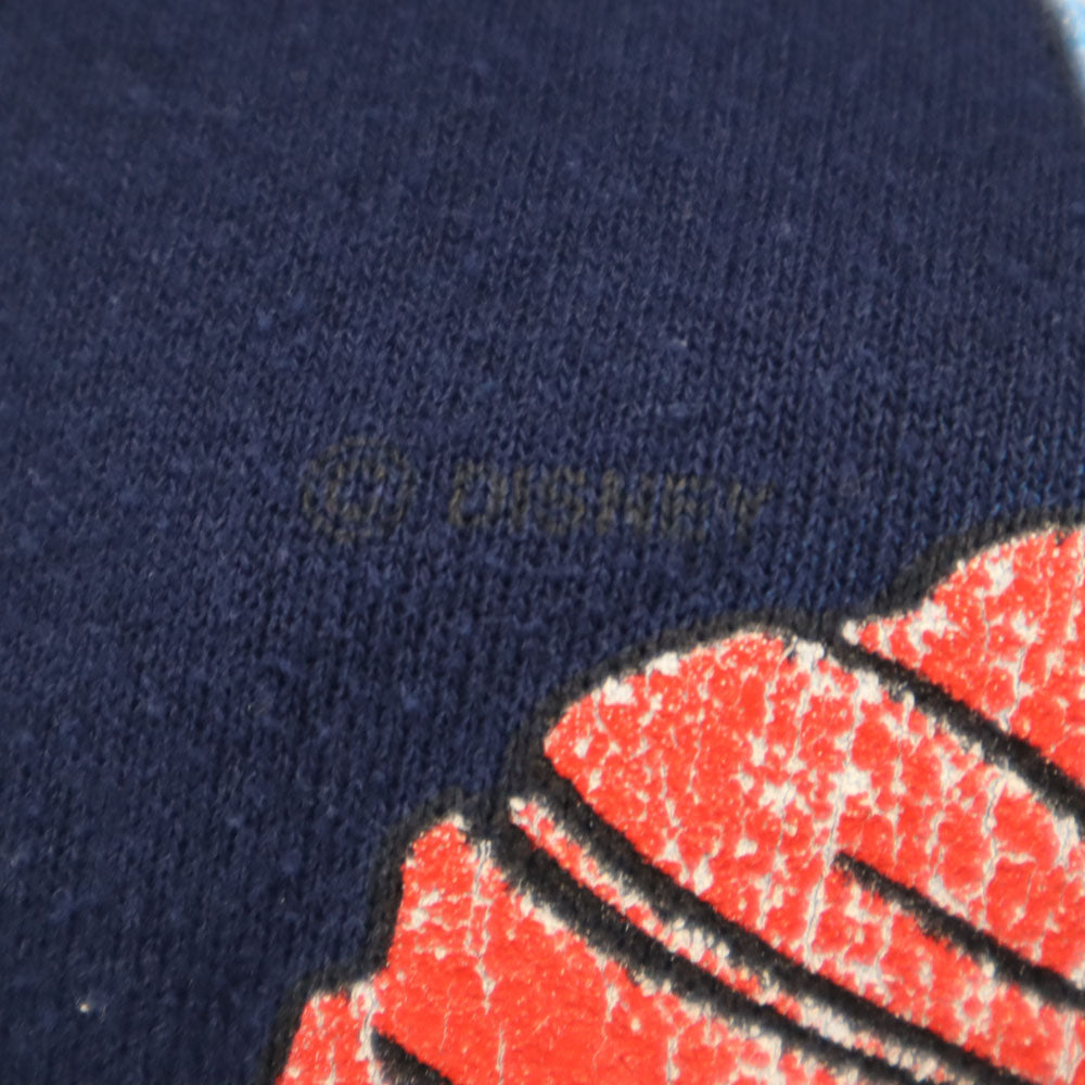 Velva Sheen ベルバシーン 90s オールド ミッキーマウス 長袖 スウェット トレーナー L ネイビー ディズニー メンズ