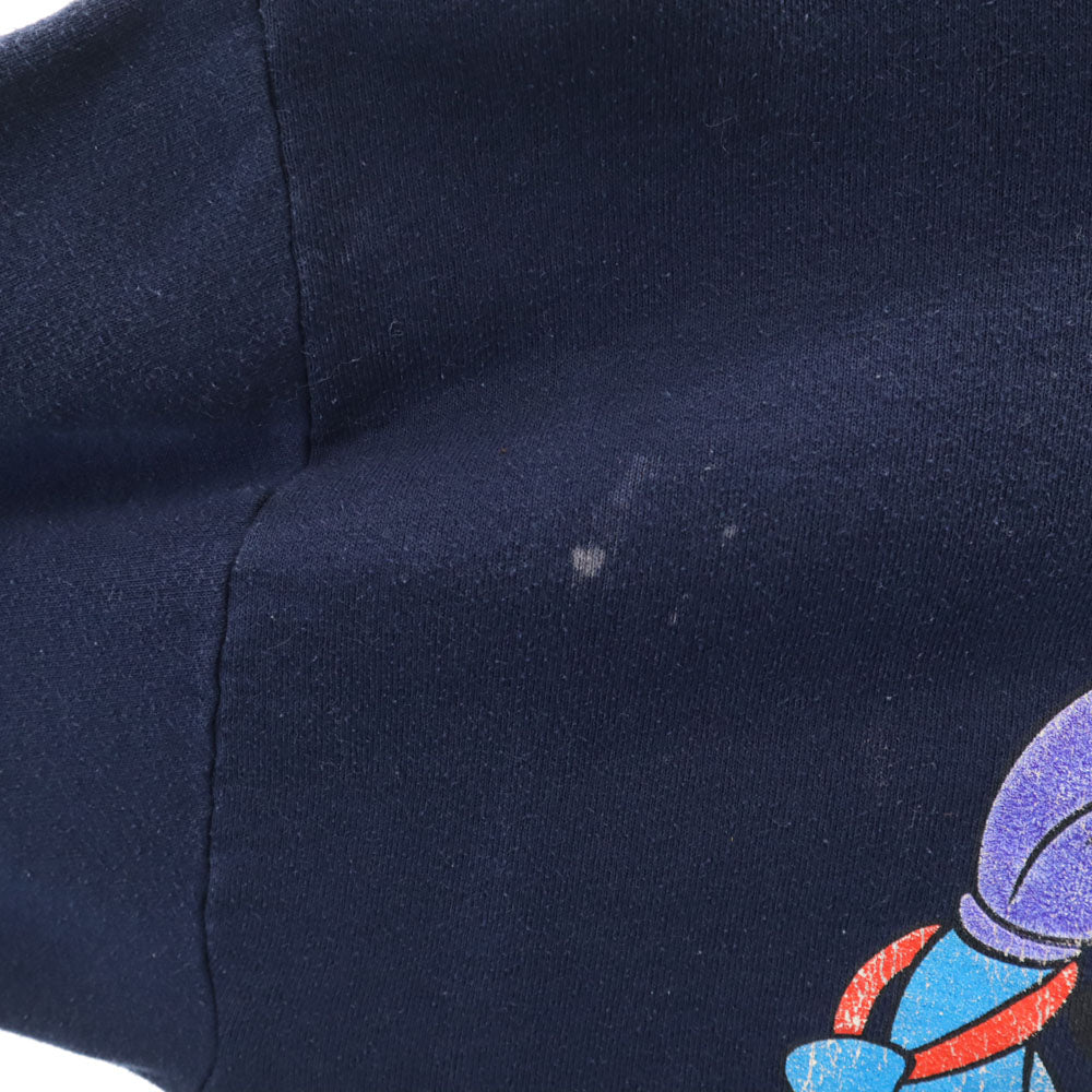 Velva Sheen ベルバシーン 90s オールド ミッキーマウス 長袖 スウェット トレーナー L ネイビー ディズニー メンズ