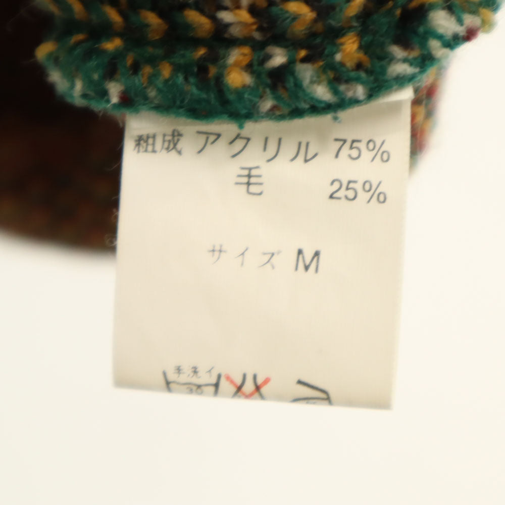 コックスコンボ ミッキーマウス 長袖 セーター M グリーン ディズニー メンズ