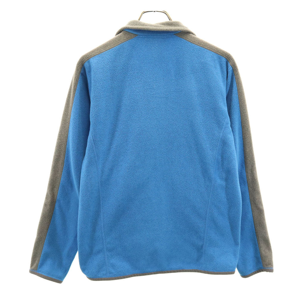 Patagonia フリース裏地 ジャケット 水色 80's/USA製/パタゴニア/三角タグ/ナイロンシェル×裏地フリース
