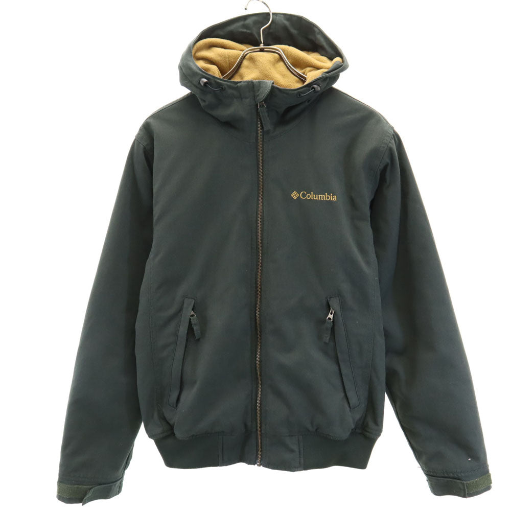 Columbia コロンビア PM3396 ロマビスタ フーディ ジャケット S 深緑 アウトドア 裏フリース メンズ