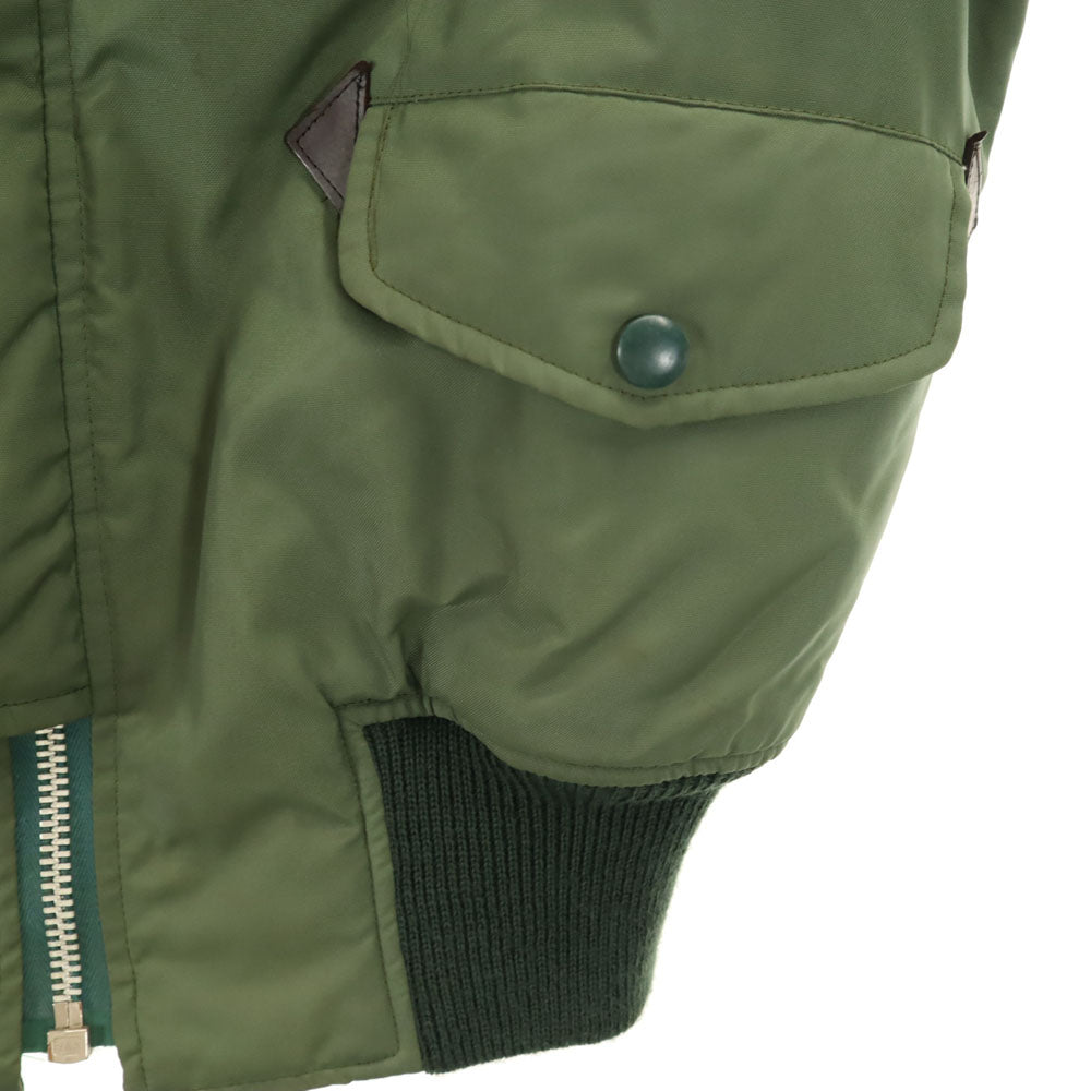 VAN ヴァン 90s 80s オールド フライトジャケット M カーキ メンズ