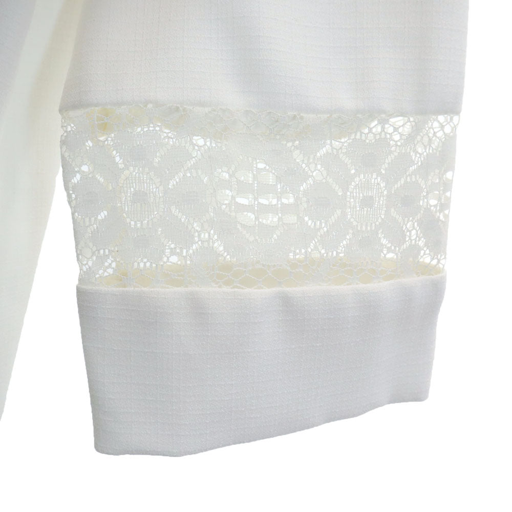 IOLANI イオラニ 70s ヴィンテージ 7分袖 オープンカラー アロハシャツ S ホワイト メンズ