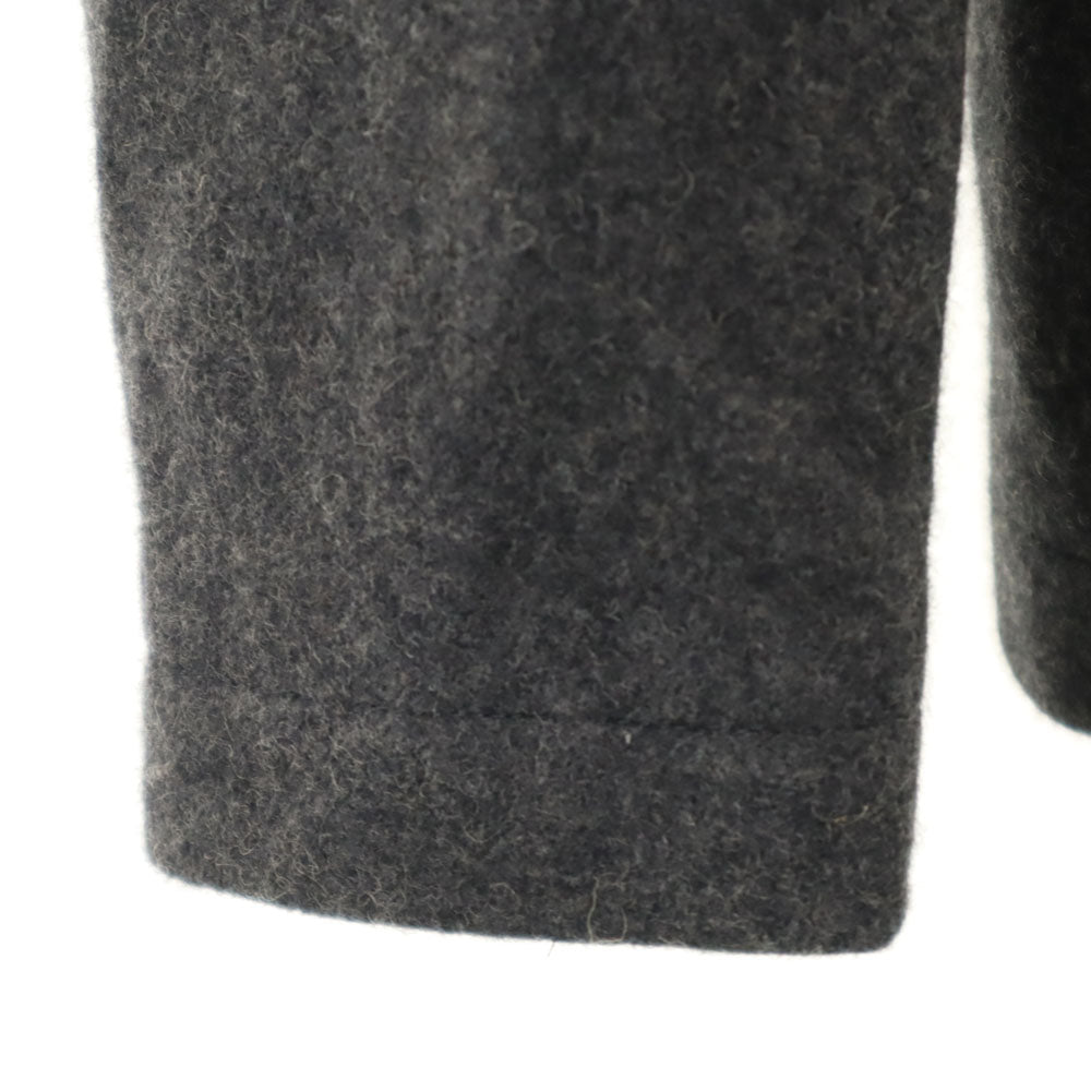 フラボア 日本製 ウールブレンド ピーコート 1 グレー FRAPBOIS メンズ