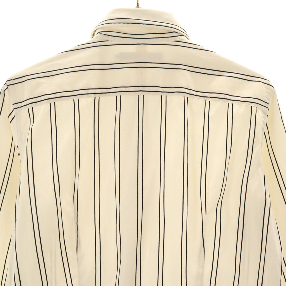 ラルフローレン ストライプ柄 長袖 シャツ 9 アイボリー系 RALPH LAUREN メンズ