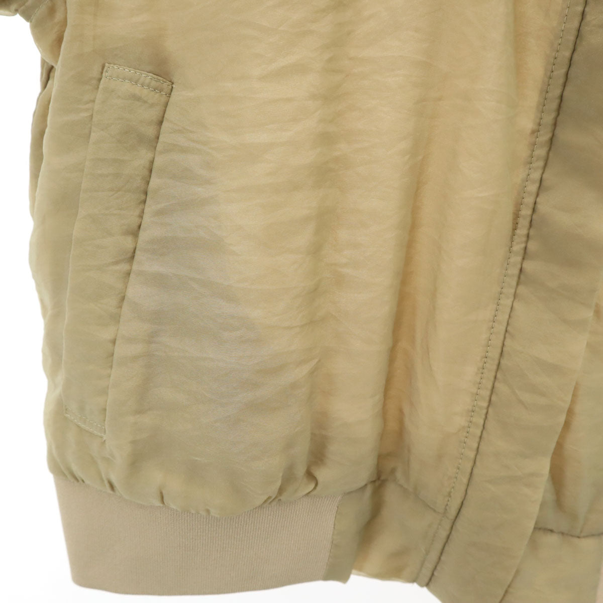 未使用 SNIDEL スナイデル 長袖 シアー ブルゾン F ベージュ ジャケット レディース