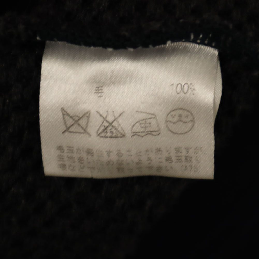 ダーバン 日本製 ニットジャケット M ネイビー Durban ブルゾン メンズ