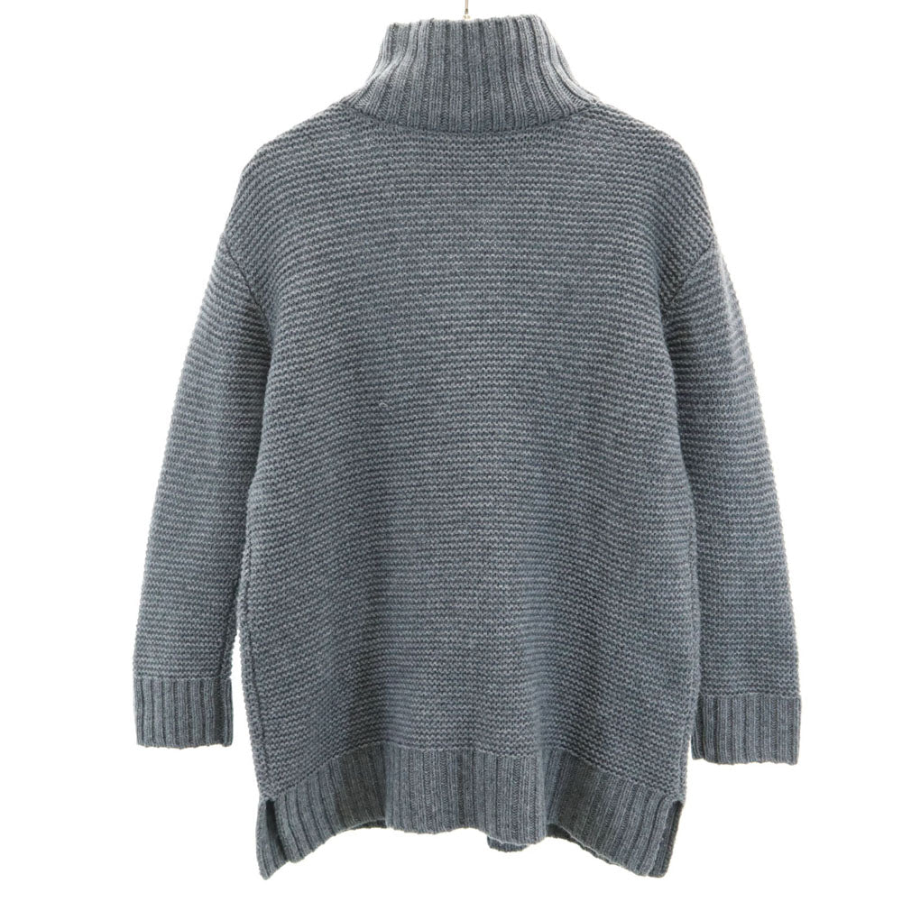 ミラオーウェン 長袖 ハイネック セーター 0 グレー Mila Owen ニット メンズ