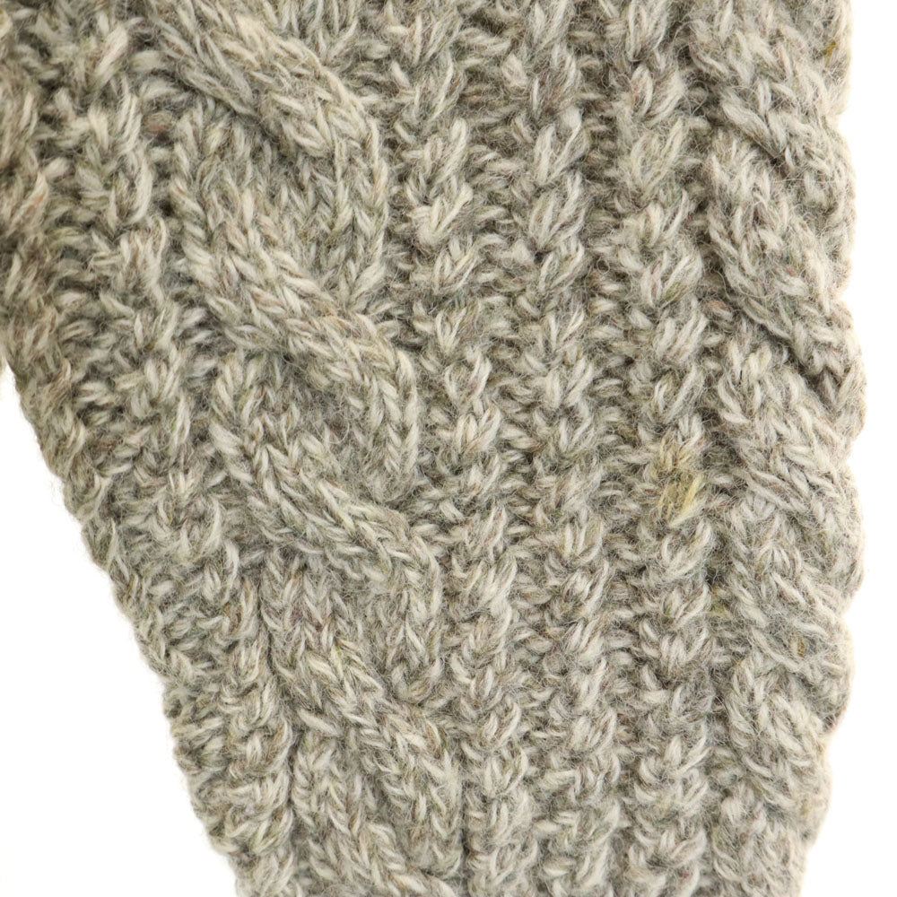 チャップスラルフローレン 90s ショールカラー ニットジャケット S グレージュ CHAPS RALPH LAUREN メンズ