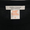 ジャーナルスタンダード プリント 長袖 Tシャツ S ブラック JOURNAL STANDARD ロンT メンズ