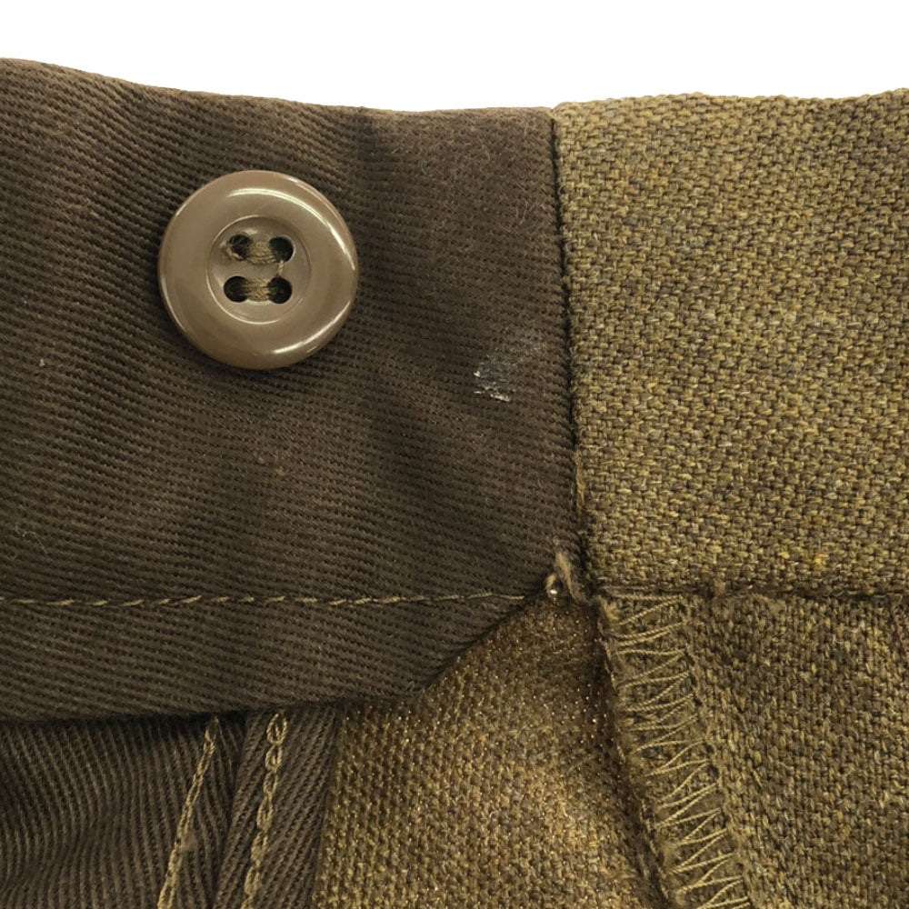 イギリス軍 90s トラウザー パンツ 80/84/100 ブラウン系 British Army ミリタリー オールド メンズ