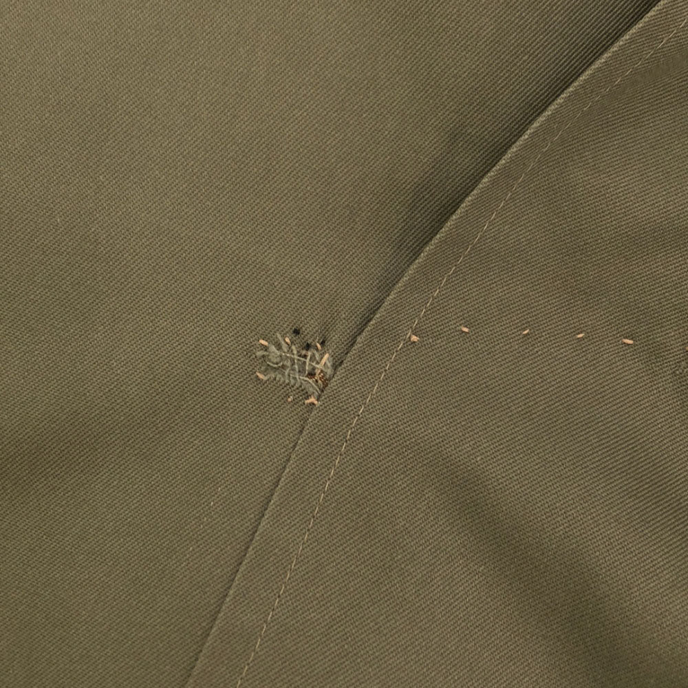 Aquascutum アクアスキュータム 70s 英国製 ヴィンテージ ステンカラーコート 40 カーキ系 インナー付 メンズ