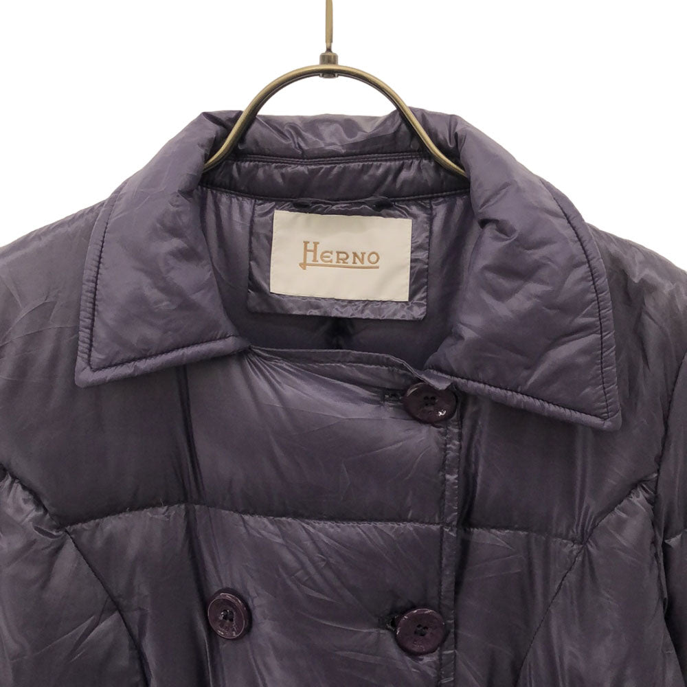 Herno ヘルノ ダウンジャケット 40 ライトパープル レディース
