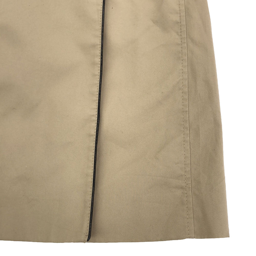 美品✨レッドヴァレンティノ　トレンチコート　ベルト　シルク　コットン　フリル　L RED VALENTINO レッドヴァレンティノ バックリボン トレンチコート