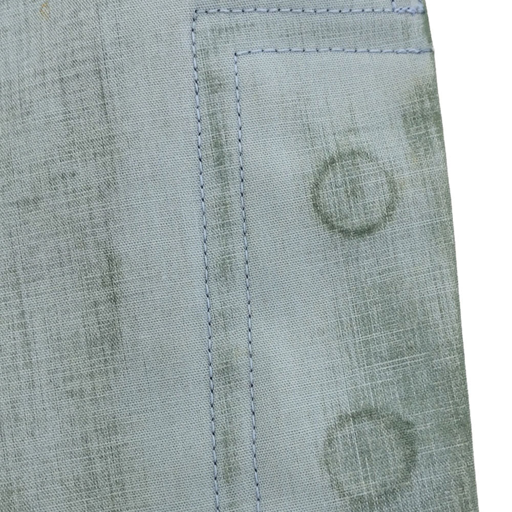 COACH コーチ ステンカラーコート S ライトブルー系 裏地付き レディース