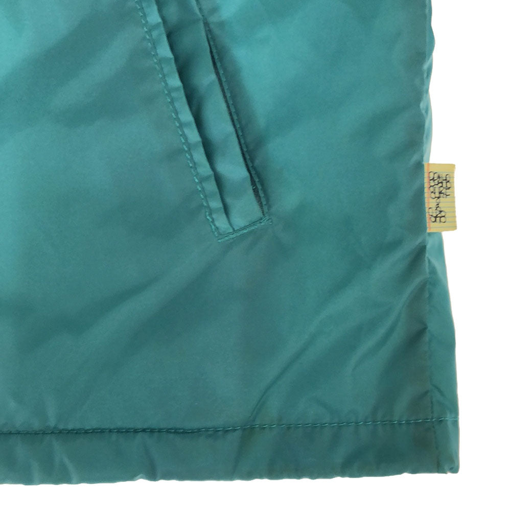 エスエスズィ ビームス バックプリント コーチジャケット M グリーン系 BEAMS ナイロン メンズ