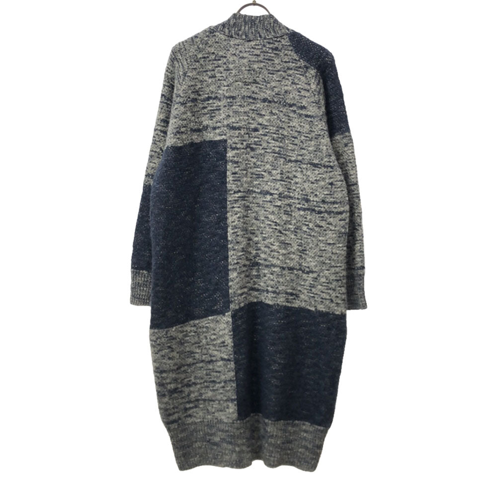 robes&confections ローブスアンドコンフェクションズ 日本製 長袖 ロング ニットカーディガン 1 ネイビー系 メンズ