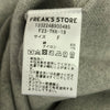 未使用 フリークスストア 長袖 ニット ポロシャツ F グレー FREAK'S STORE タグ付き メンズ