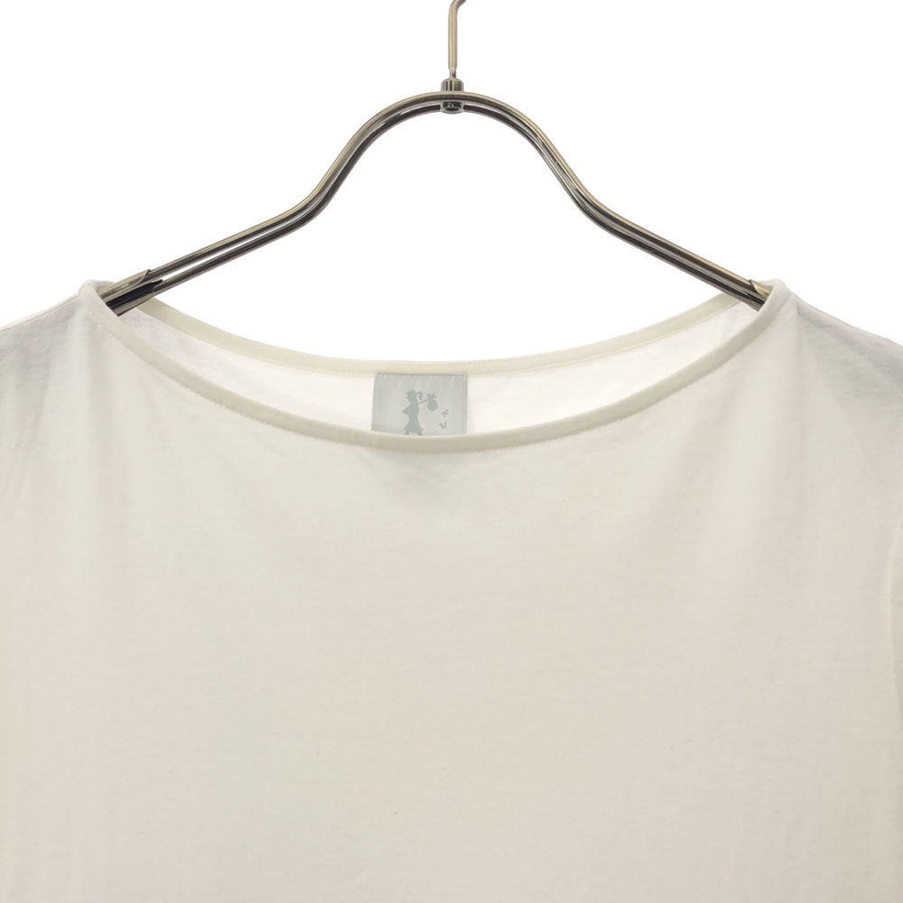 カレンウォーカーラナウェイ 花柄 7分袖 切替 ワンピース 4 ホワイト系 チュニック レディース