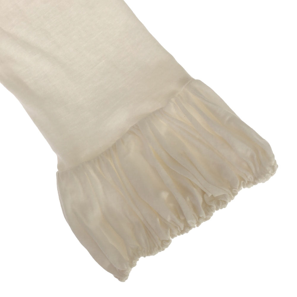 カレンウォーカーラナウェイ 花柄 7分袖 切替 ワンピース 4 ホワイト系 チュニック レディース