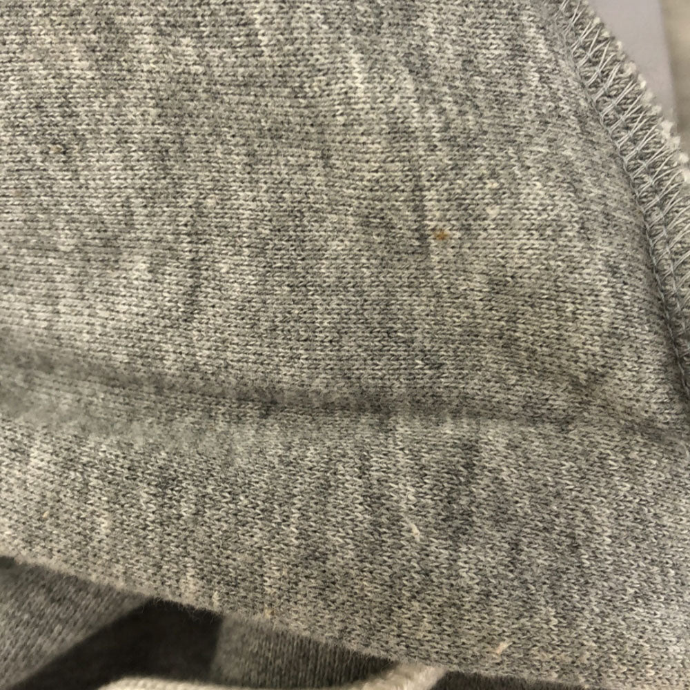 コンバーストウキョウ 日本製 ロゴ刺繍 長袖 スウェット ロングワンピース ライトグレー 裏起毛 レディース