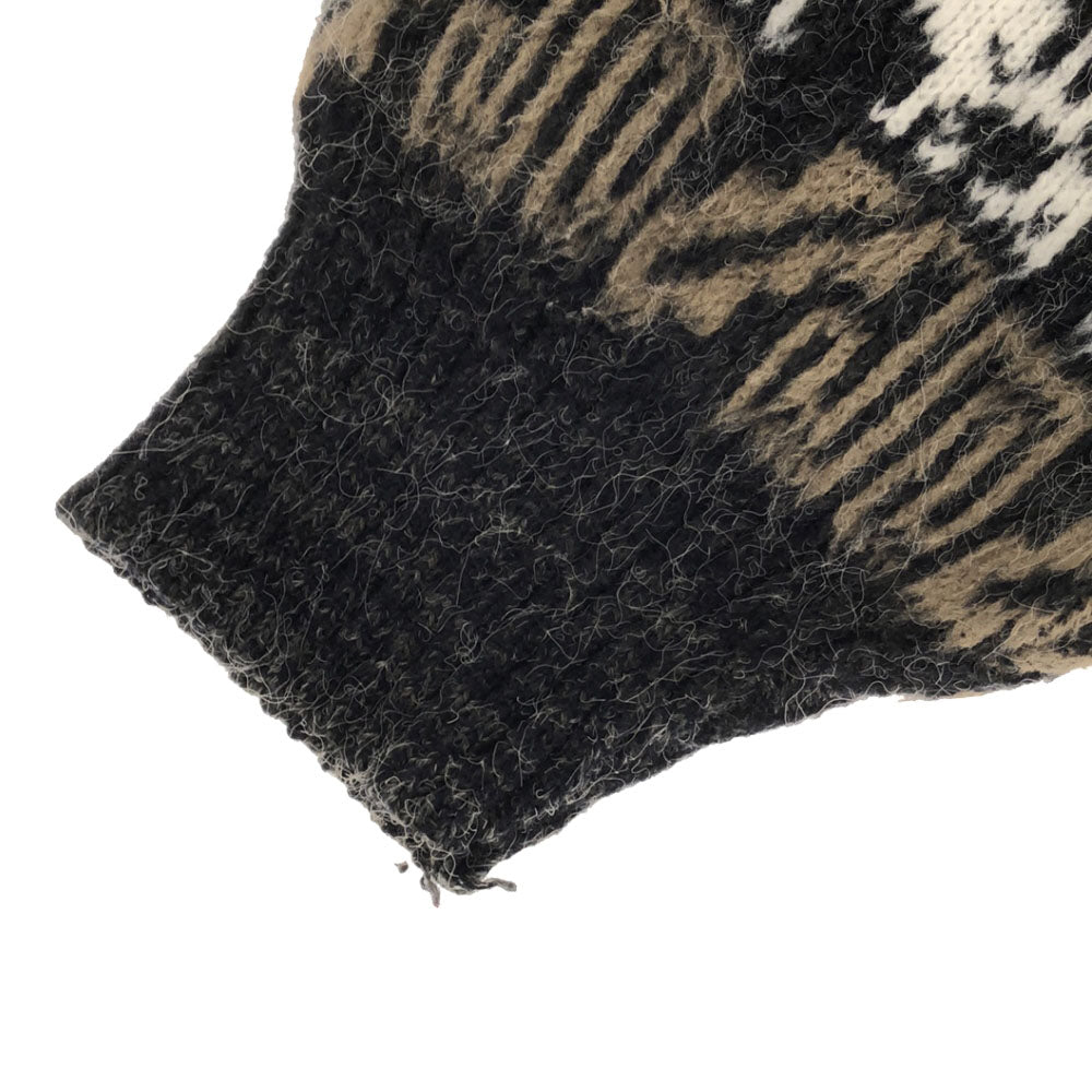 オールド 90s エスニック柄 長袖 ニット OLD セーター メンズ