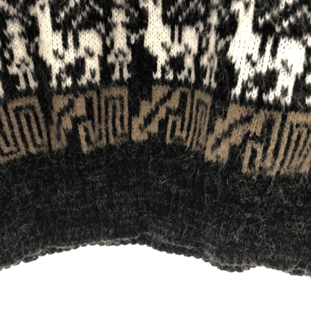 オールド 90s エスニック柄 長袖 ニット OLD セーター メンズ