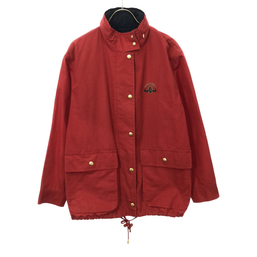 Burberrys バーバリーズ 90s 三陽商会 オールド ジップジャケット 38 レッド レディース