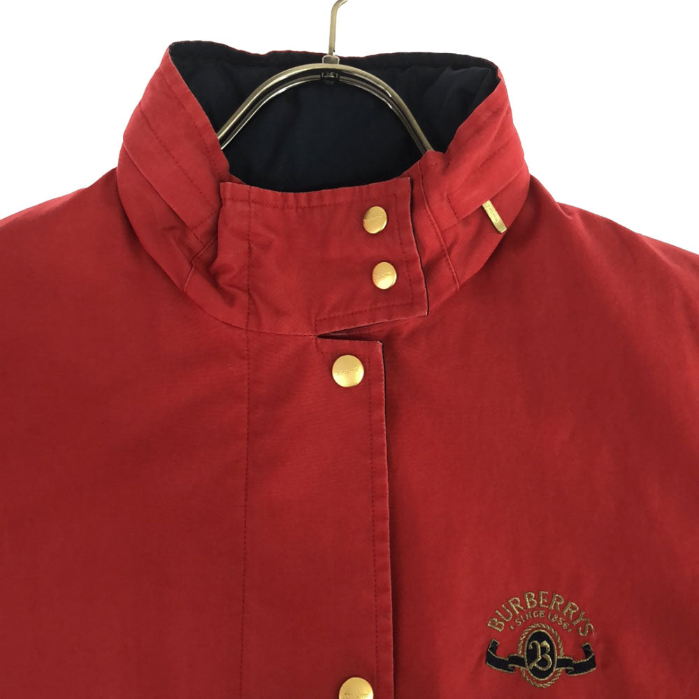 Burberrys バーバリーズ 90s 三陽商会 オールド ジップジャケット 38 レッド レディース
