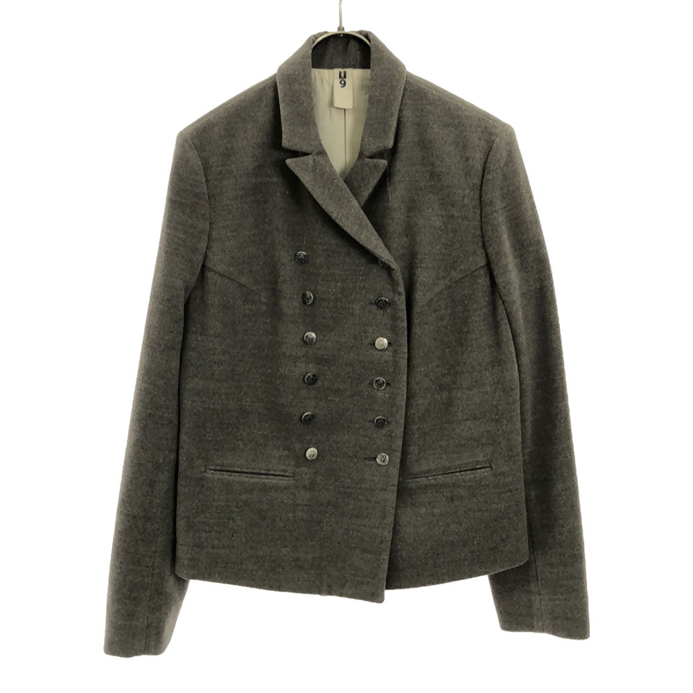 ユーナイン ウール テーラードジャケット 2 グレー系 45アールピーエム レディース