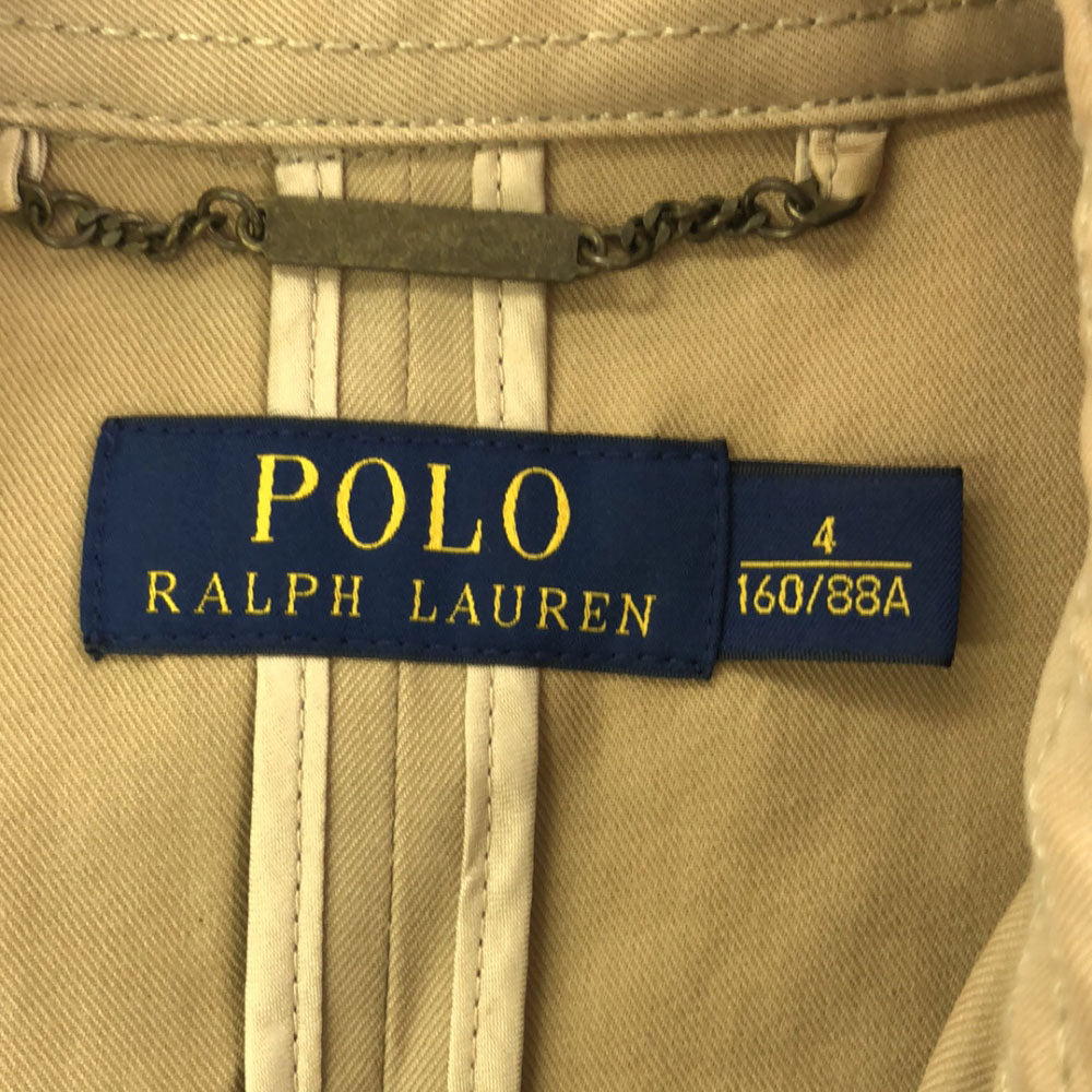 ポロラルフローレン トレンチコート 4 ベージュ POLO RALPH LAUREN レディース