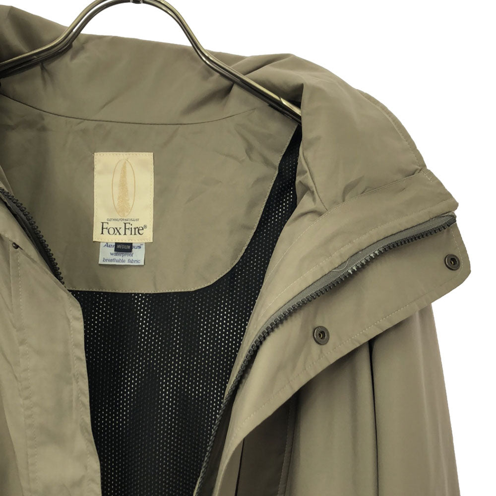 Foxfire フォックスファイヤー 日本製 ジップジャケット M ベージュ系 裏メッシュ フード メンズ