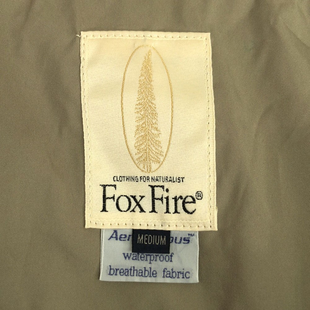 Foxfire フォックスファイヤー 日本製 ジップジャケット M ベージュ系 裏メッシュ フード メンズ