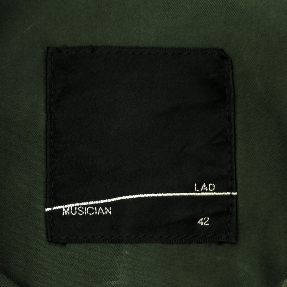 LAD MUSICIAN ラッドミュージシャン 日本製 ジャケット 42 グリーン系 メンズ